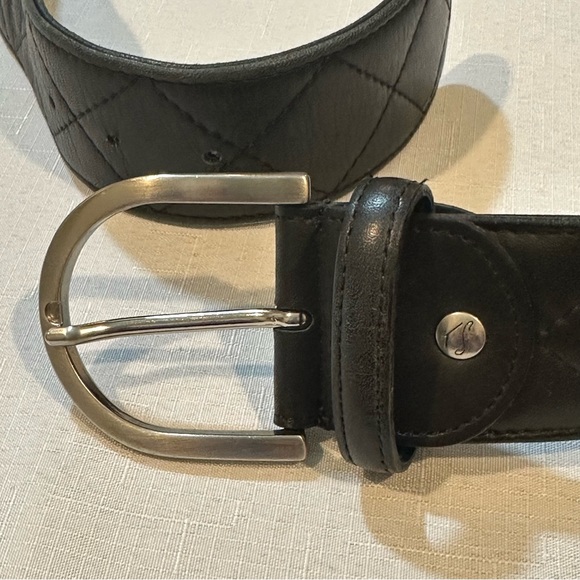 The Tailored Sportsman Quilted Leather Equestrian Belt main image 7